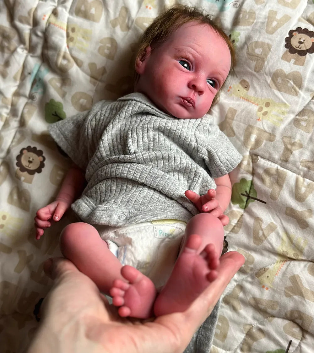 Muñeca Reborn Realista Liz niña 45cm y 1.700kg
