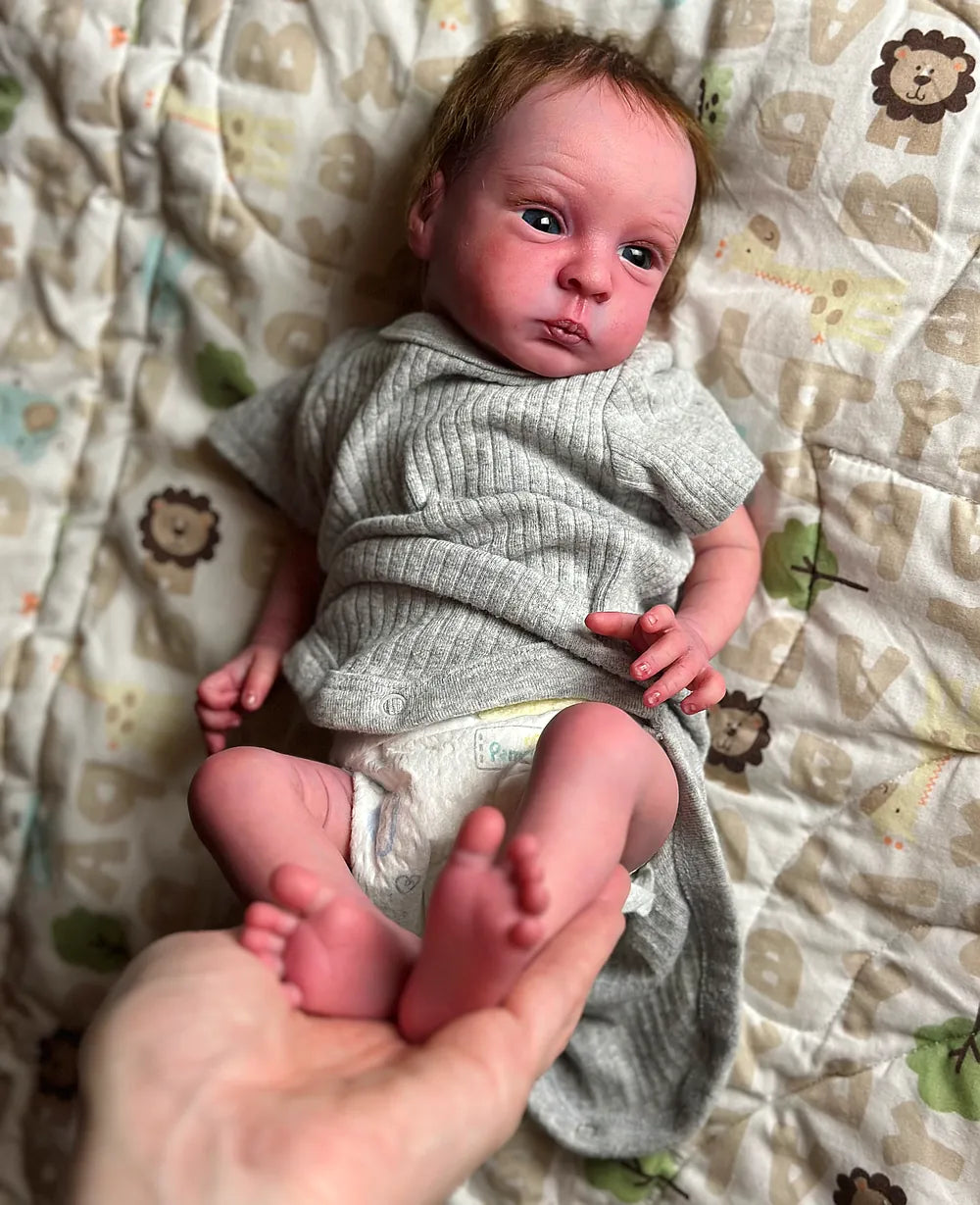 Muñeca Reborn Realista Liz niña 45cm y 1.700kg