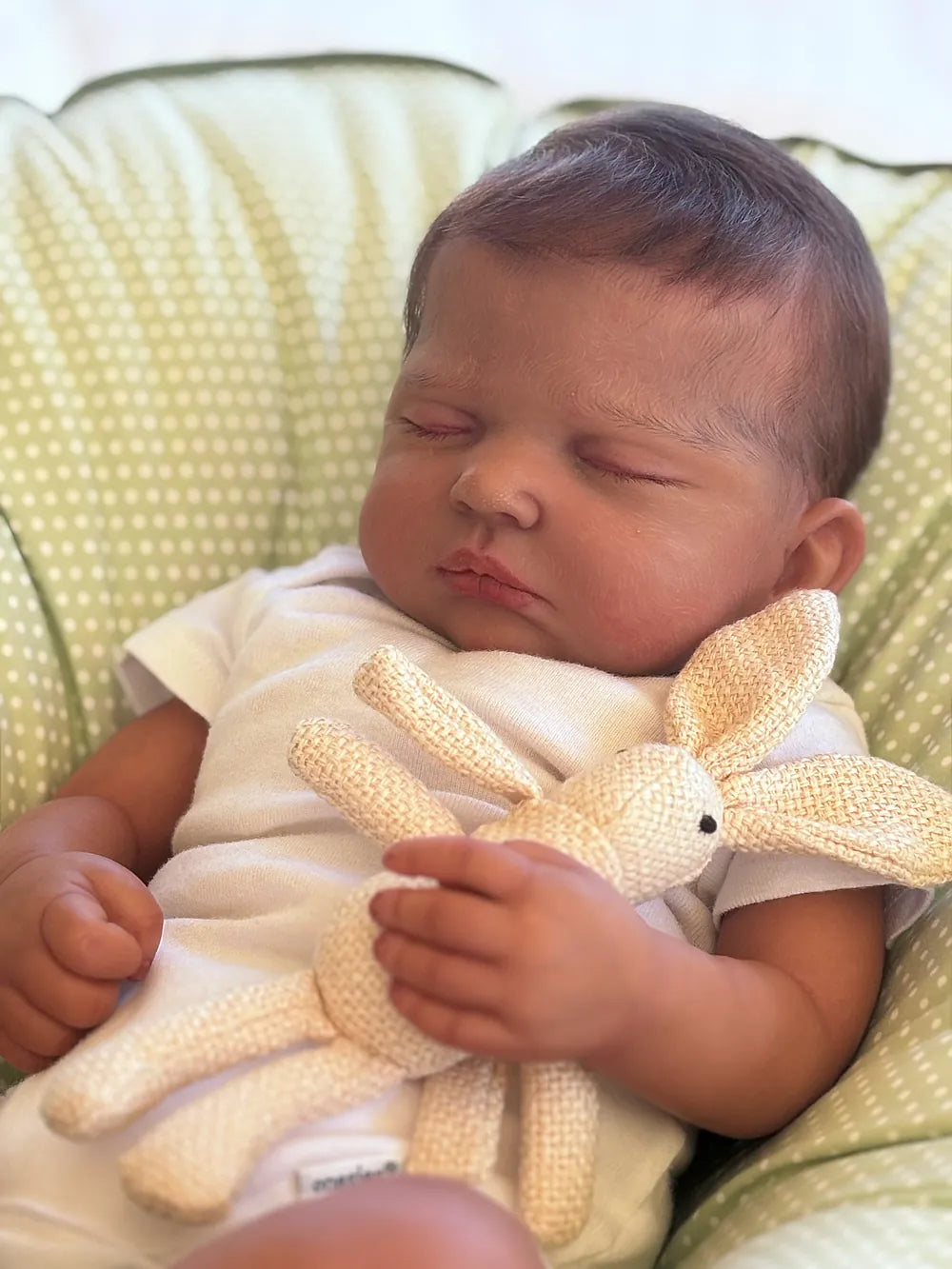 Muñeco Reborn Realista Santiago Niño 50cm y 1.400 kg