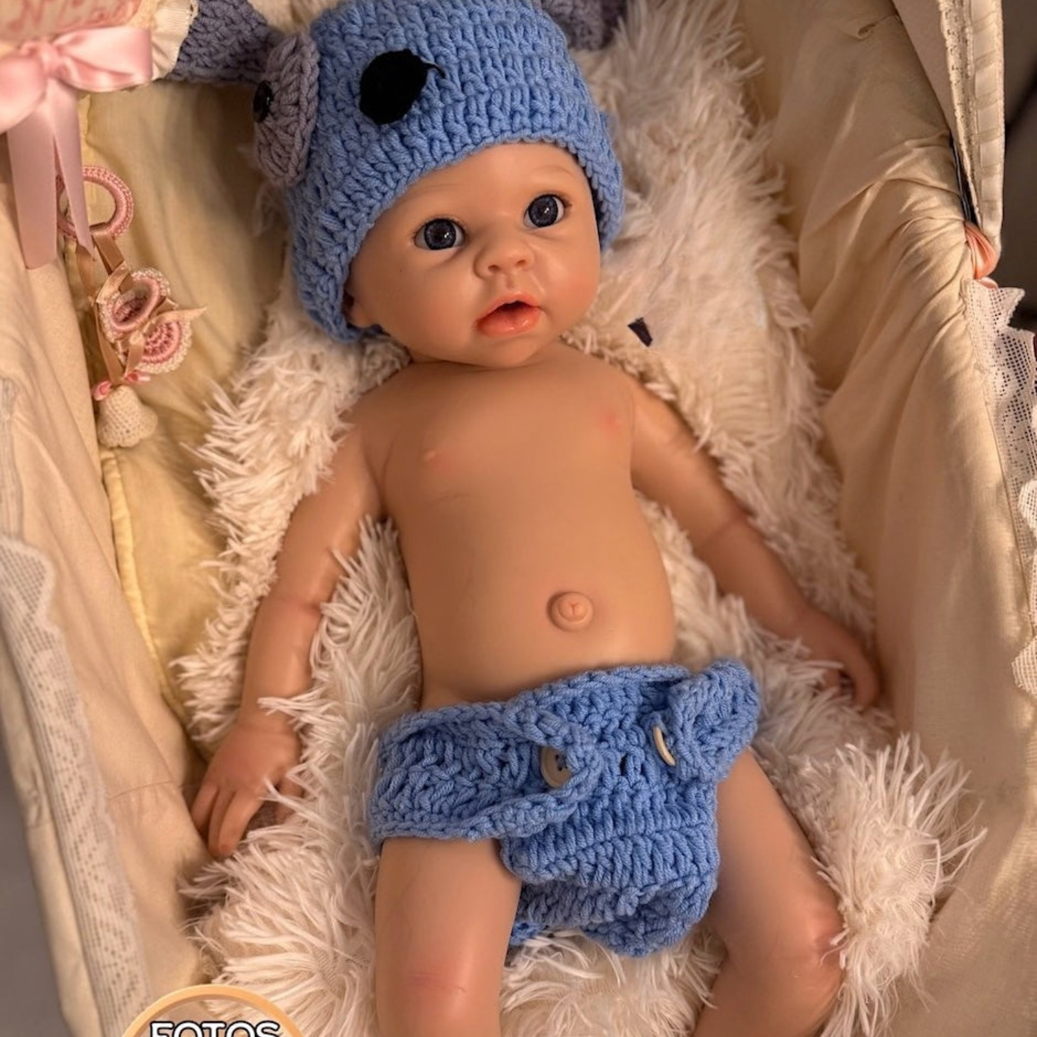 Muñeco Reborn Silicona Lucas Niño 52cm / 4kg + Pack Premium