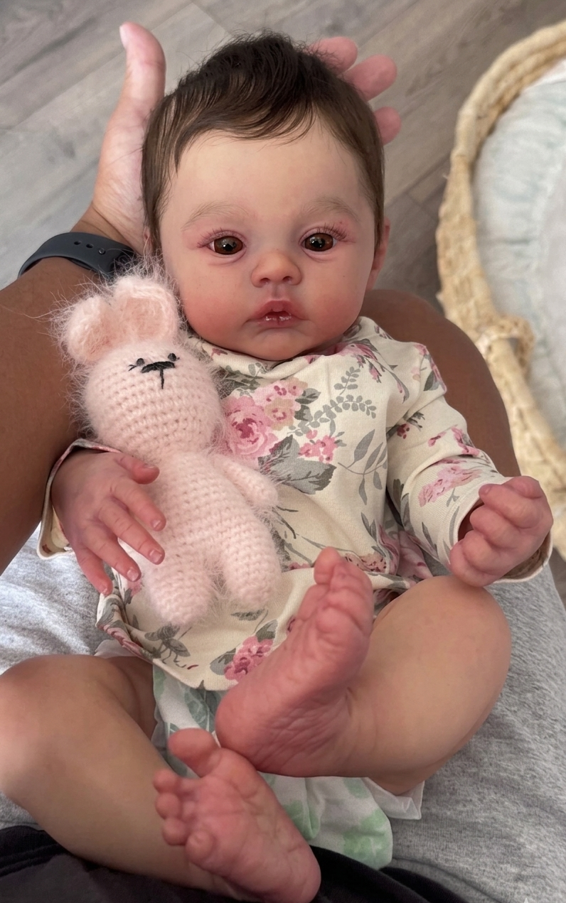 Muñeca Reborn Valentina Niña 54cm y 1.800 kg