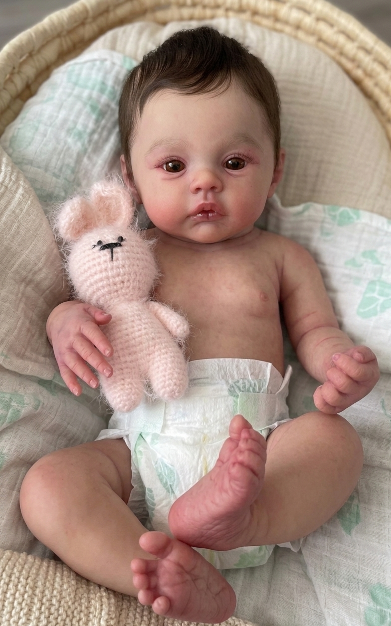 Muñeca Reborn Valentina Niña 54cm y 1.800 kg