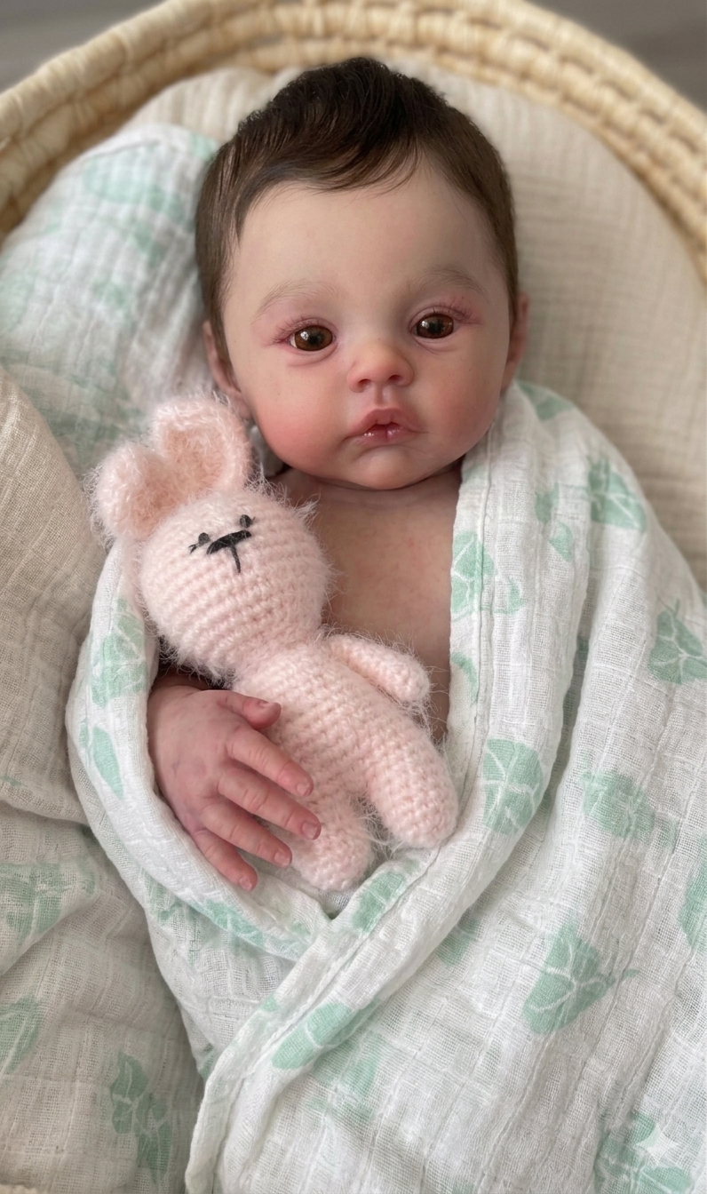 Muñeca Reborn Valentina Niña 54cm y 1.800 kg
