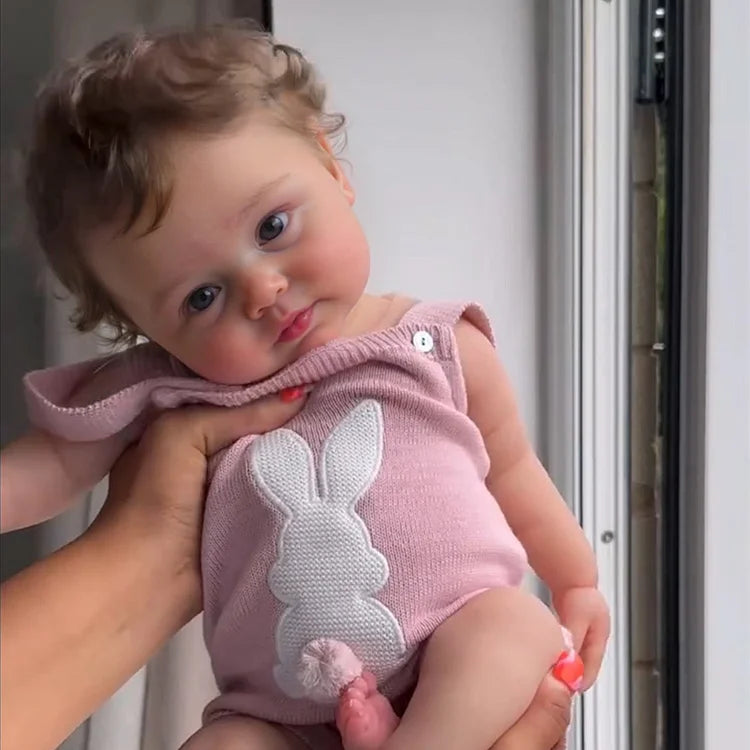 Muñeca Reborn Realista Carol Niña 49cm y 1.800 kg
